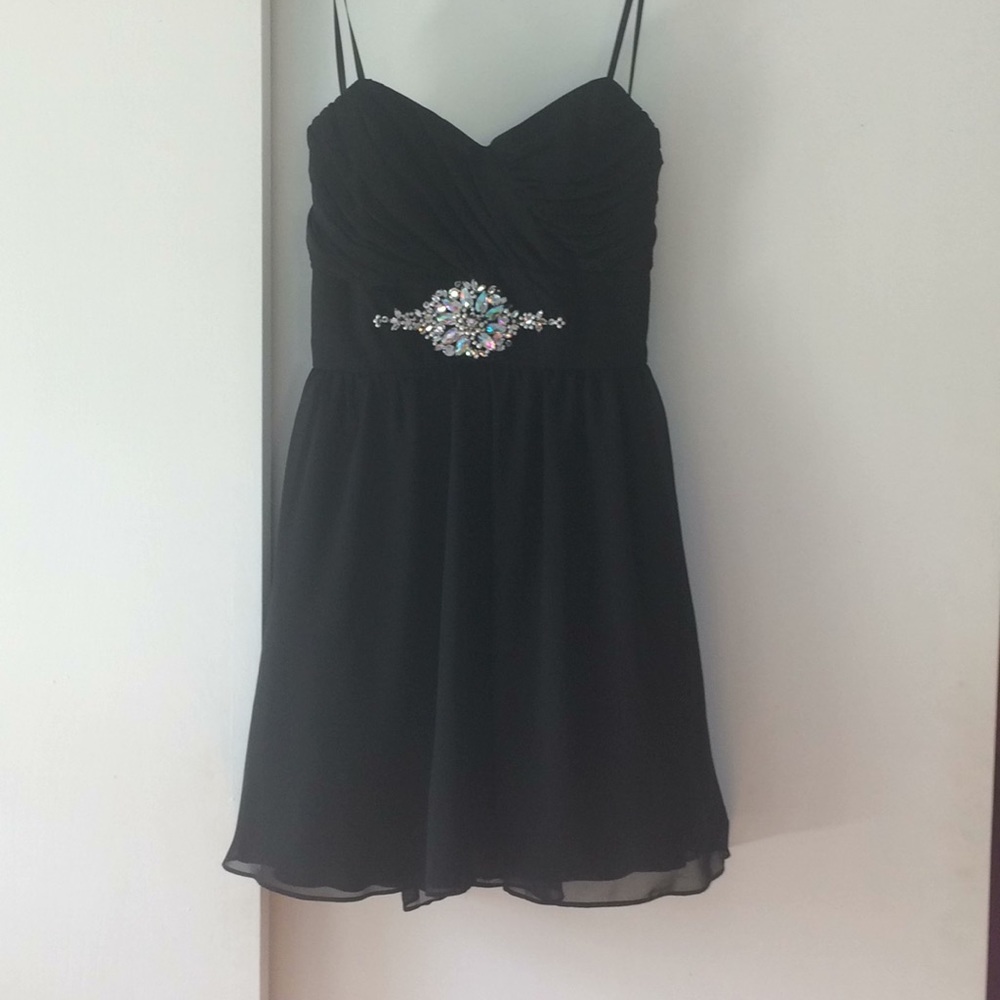 Black homecoming dress